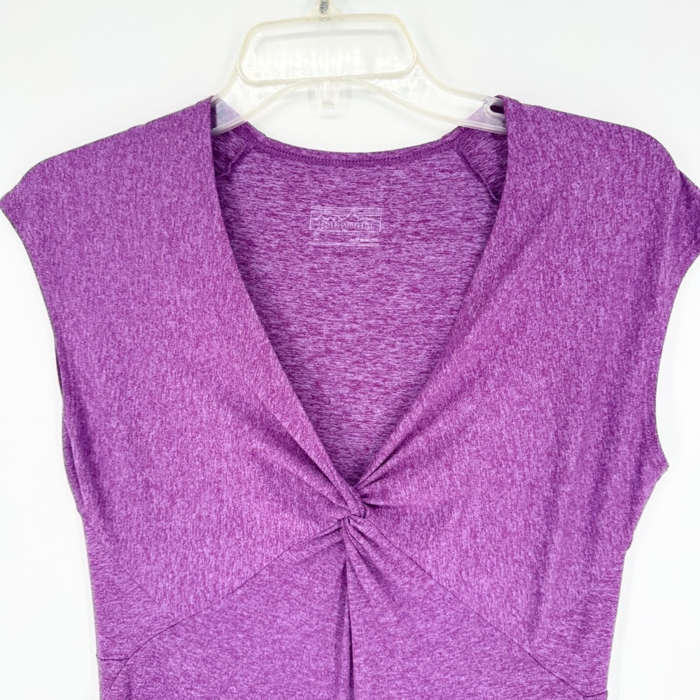 Patagonia Seabrook Bandha Dress Purple Heather Sz S Outdoor Gorpcore Athleisure - Picture 6 of 13